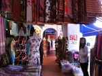 Overflow of textile merchandise